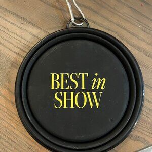 BEST IN SHOW Collapsible Dog Pet Bowl Water Food